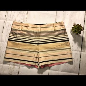 LOFT Striped Shorts